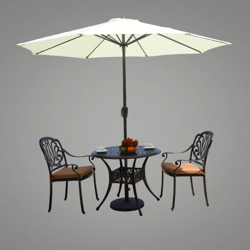 Outdoor Furniture Vendors - Payung Patio Manual Crank Besar untuk