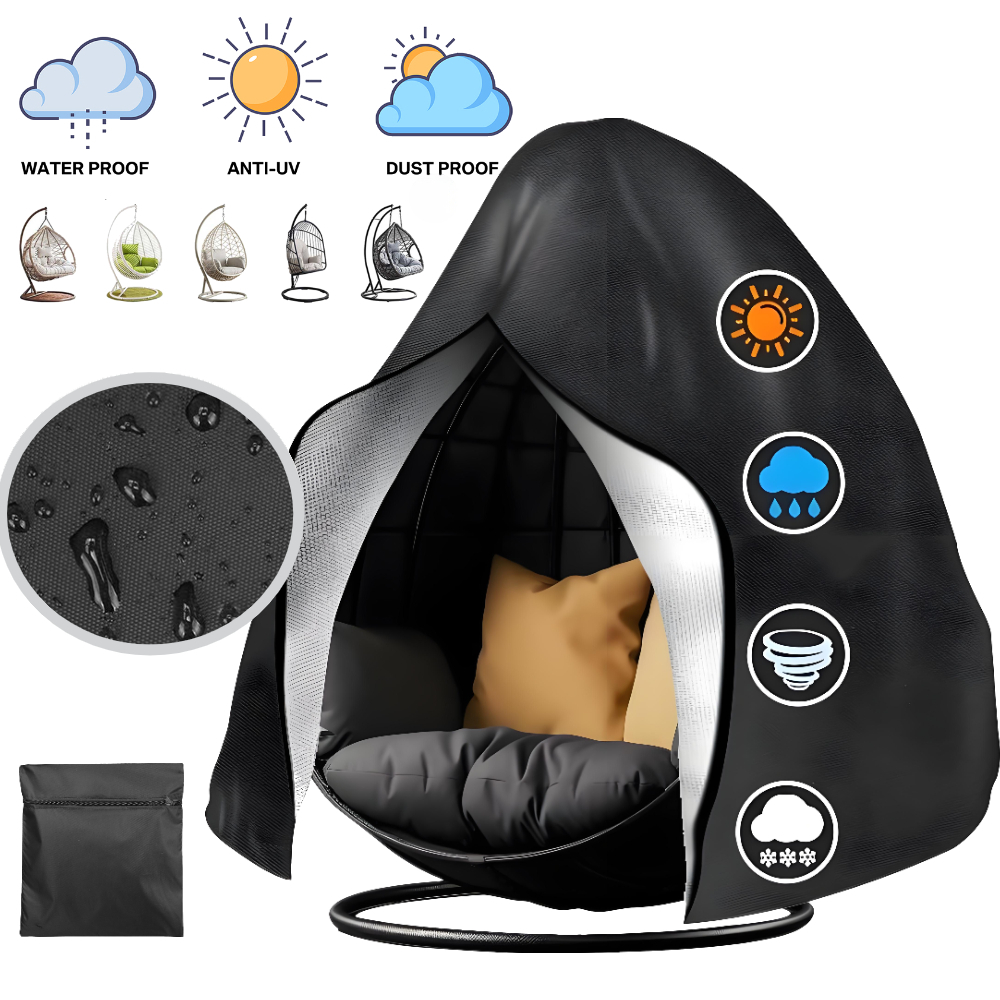 Outdoor Furniture Egg Chair - Sarung Kursi Gantung Tahan Air untuk