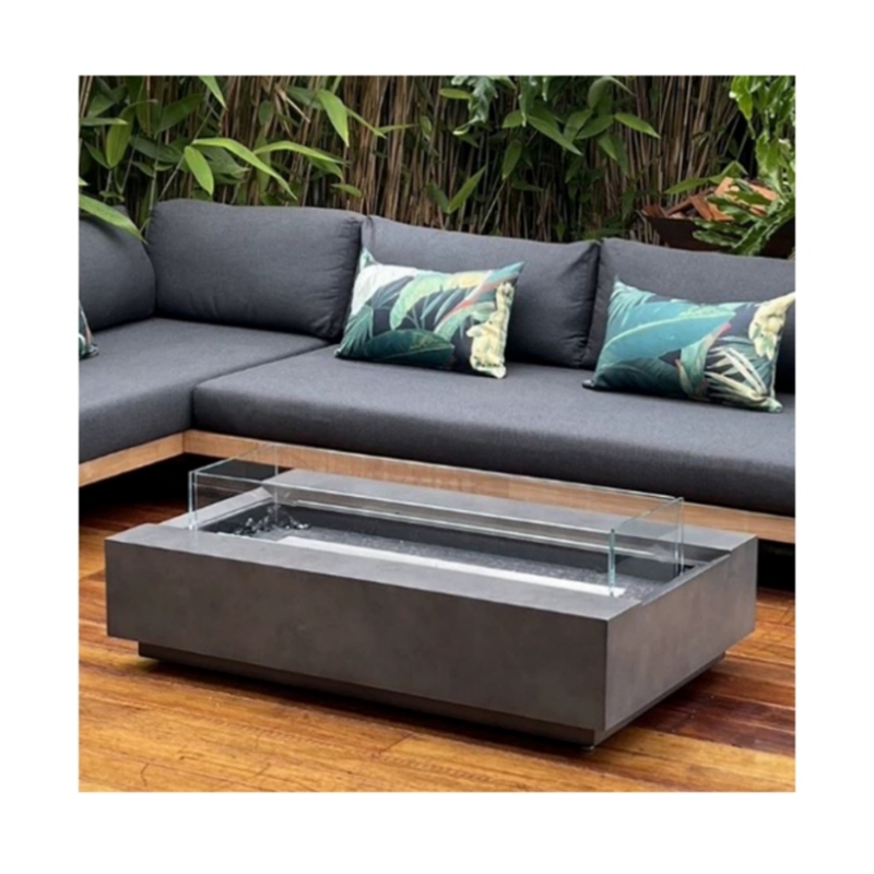 Outdoor Furniture Fire Table - Set Perabot Luar Ruangan Modern dari