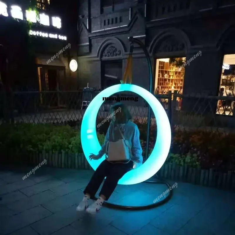 Outdoor Furniture Egg Chair - Lampu LED Luar Ruangan Villa, Furnitur