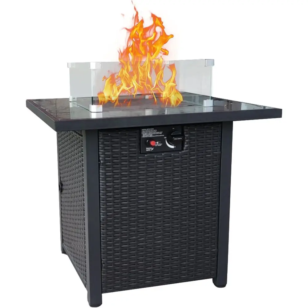 Outdoor Furniture Fire Table - Set Furnitur Teras Luar Ruangan dari