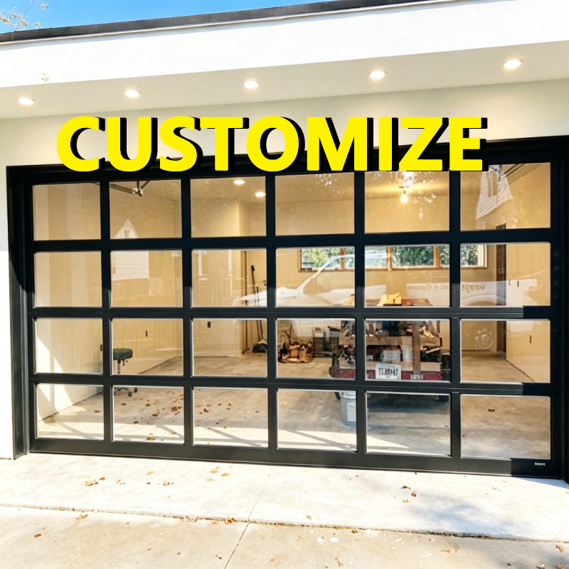 Outdoor Furniture Metal - Pintu Garasi Seksional Berukuran Bebas dengan