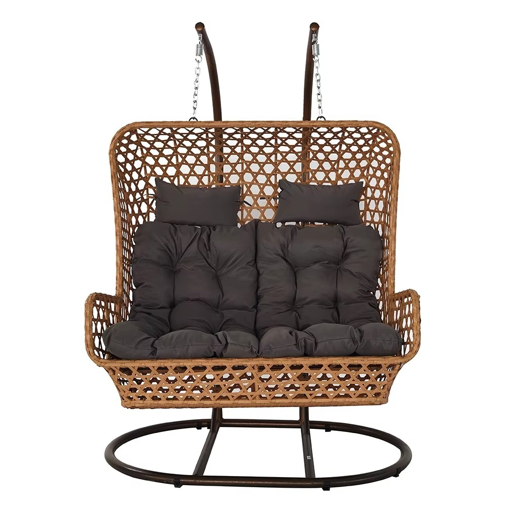 Outdoor Furniture Egg Chair - Kursi Ayun Telur Ganda, Dijual Langsung