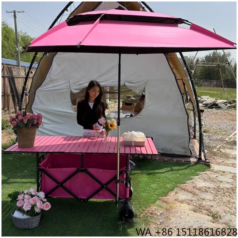 Outdoor Furniture Quality - Gerobak Lipat Tugas Berat 420L Berkualitas