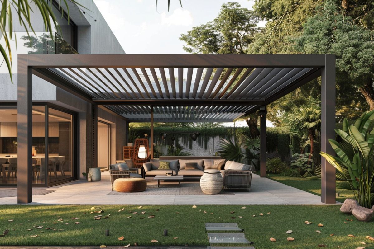 Paviliun Mewah Berlapis Bubuk  - Outdoor Furniture Metal ulasan dan harga