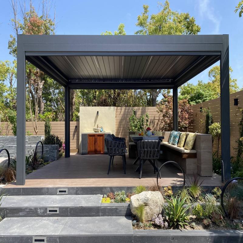 Paviliun Mewah Berlapis Bubuk  - Outdoor Furniture Metal ulasan dan harga