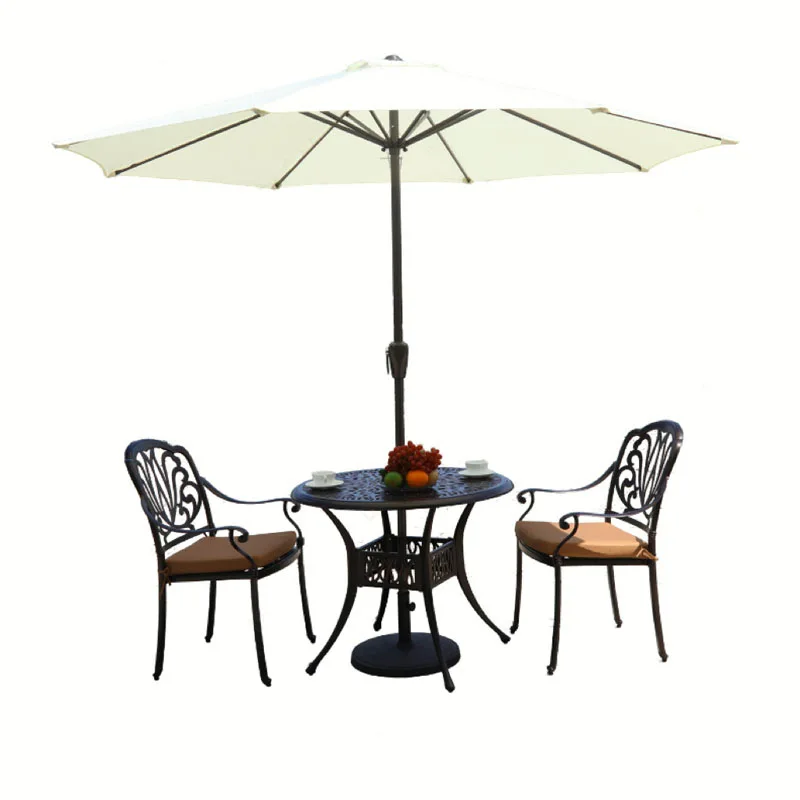 Payung Patio Manual Crank Besa - Outdoor Furniture Vendors ulasan dan harga
