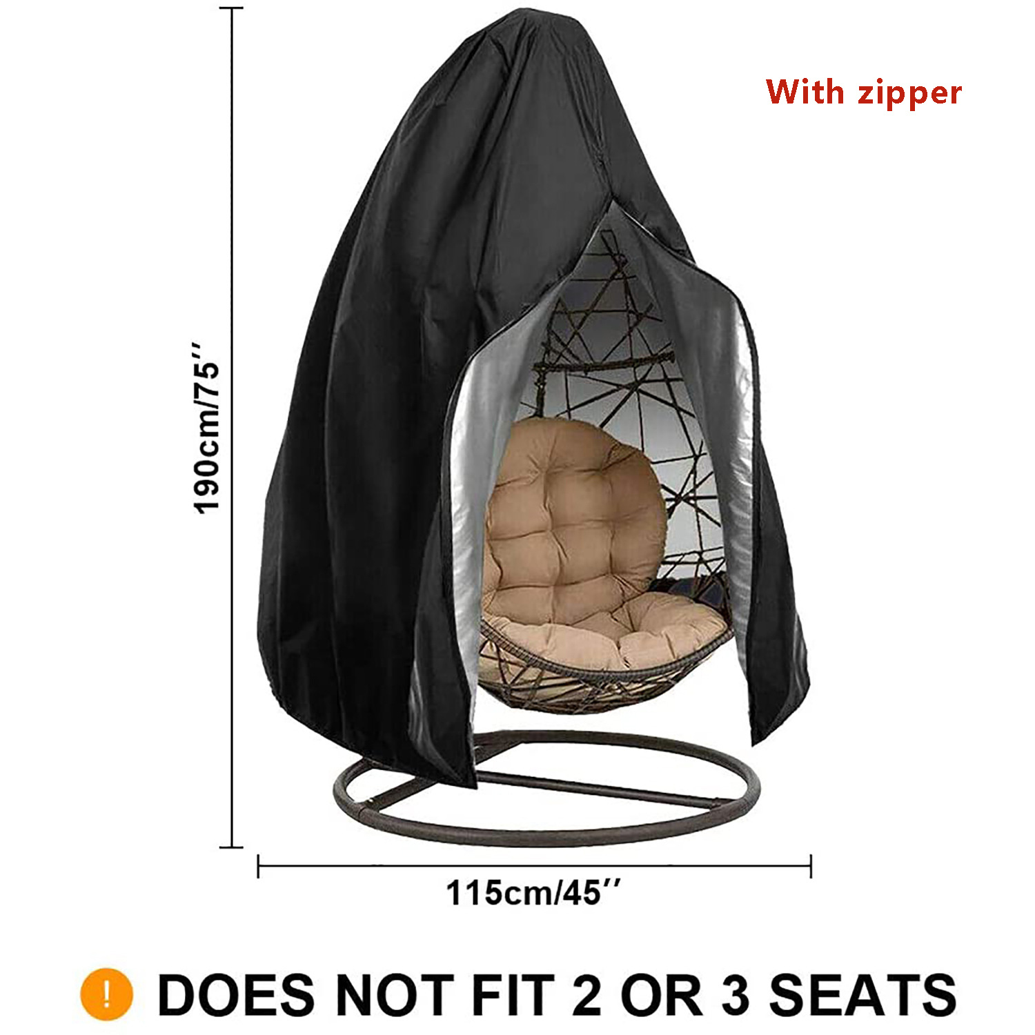 1 Buah Penutup Kursi Telur Gan - Outdoor Furniture Egg Chair ulasan dan harga