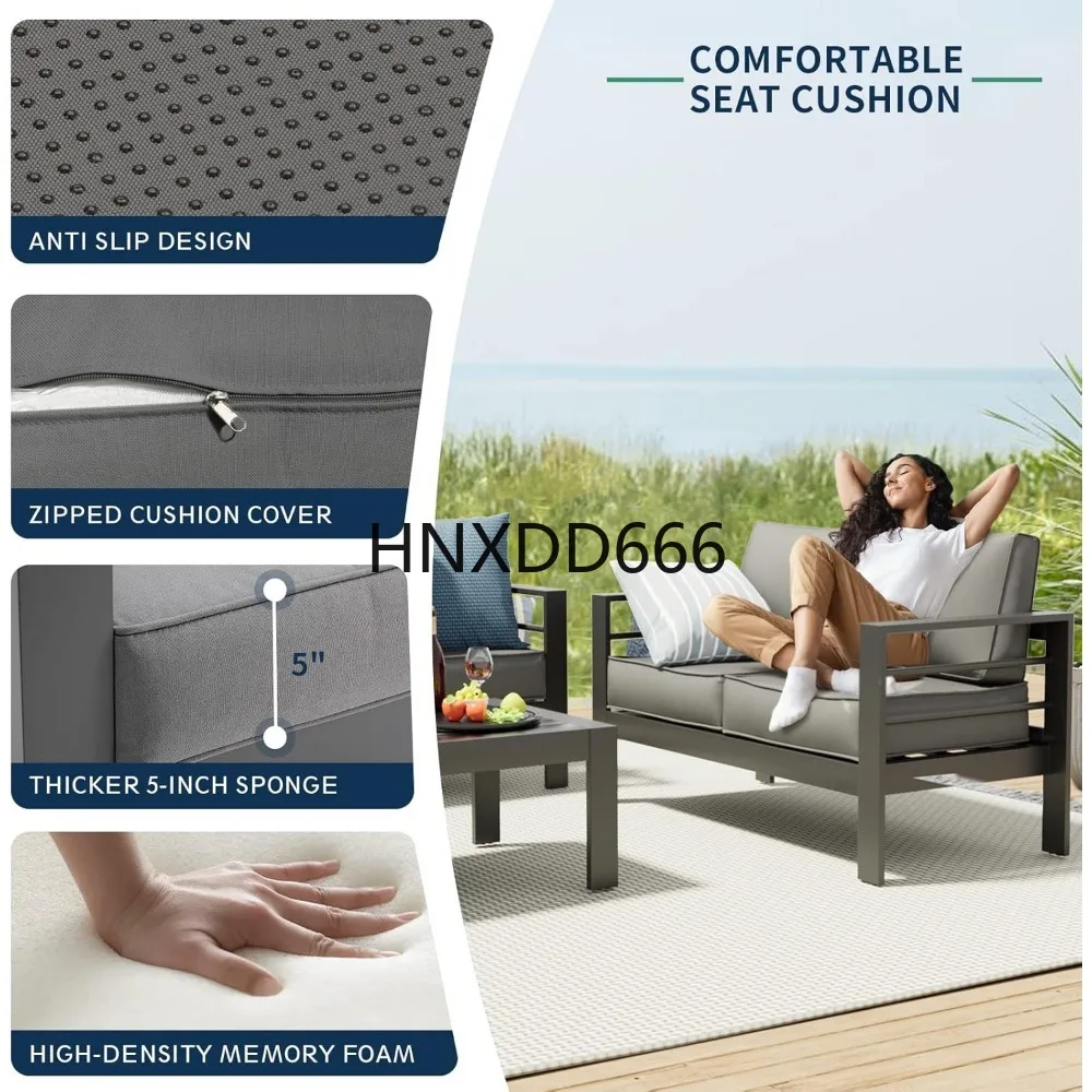 Set Furnitur Teras dengan Meja - Outdoor Furniture Fire Table ulasan dan harga