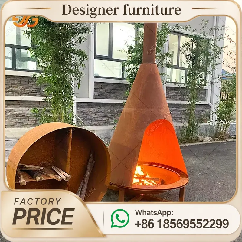Kompor Pelet Kayu Portabel Den - Outdoor Furniture Metal ulasan dan harga