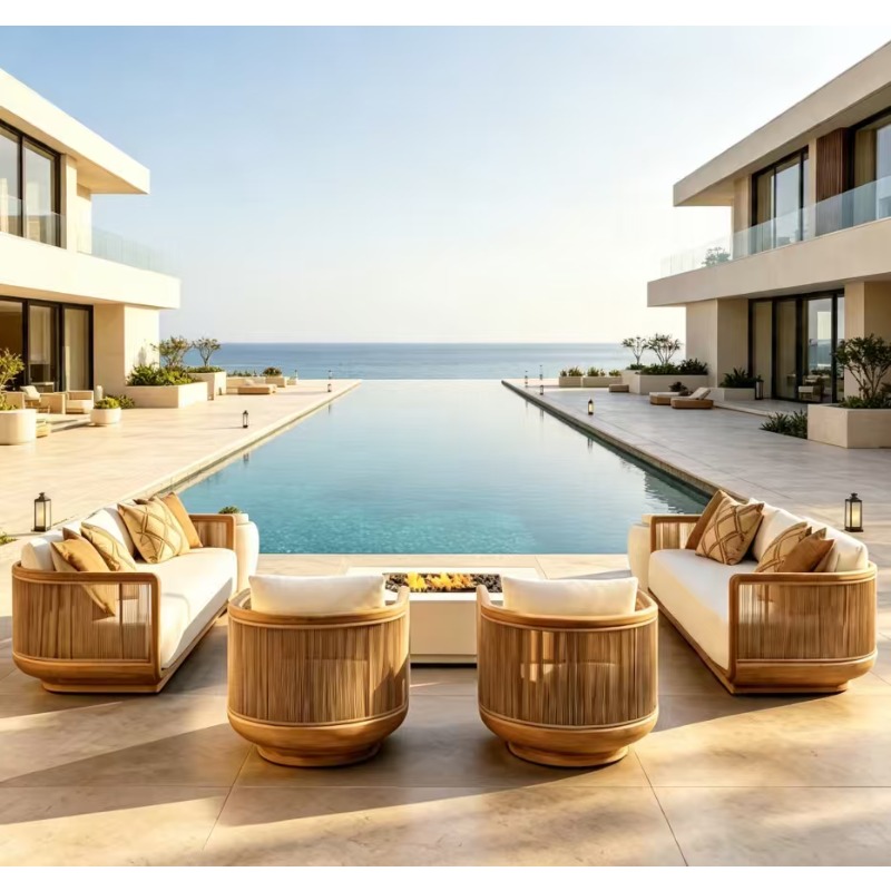 Kursi Santai Kayu Jati Tahan C - Outdoor Furniture Teak ulasan dan harga