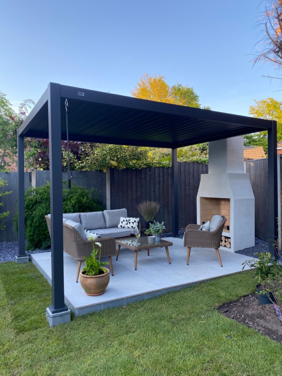 Villa bergaya minimalis, gazeb - Outdoor Furniture Quality ulasan dan harga