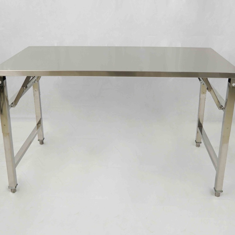 Meja Makan Lipat Stainless Ste - Outdoor Furniture Easy To Clean ulasan dan harga