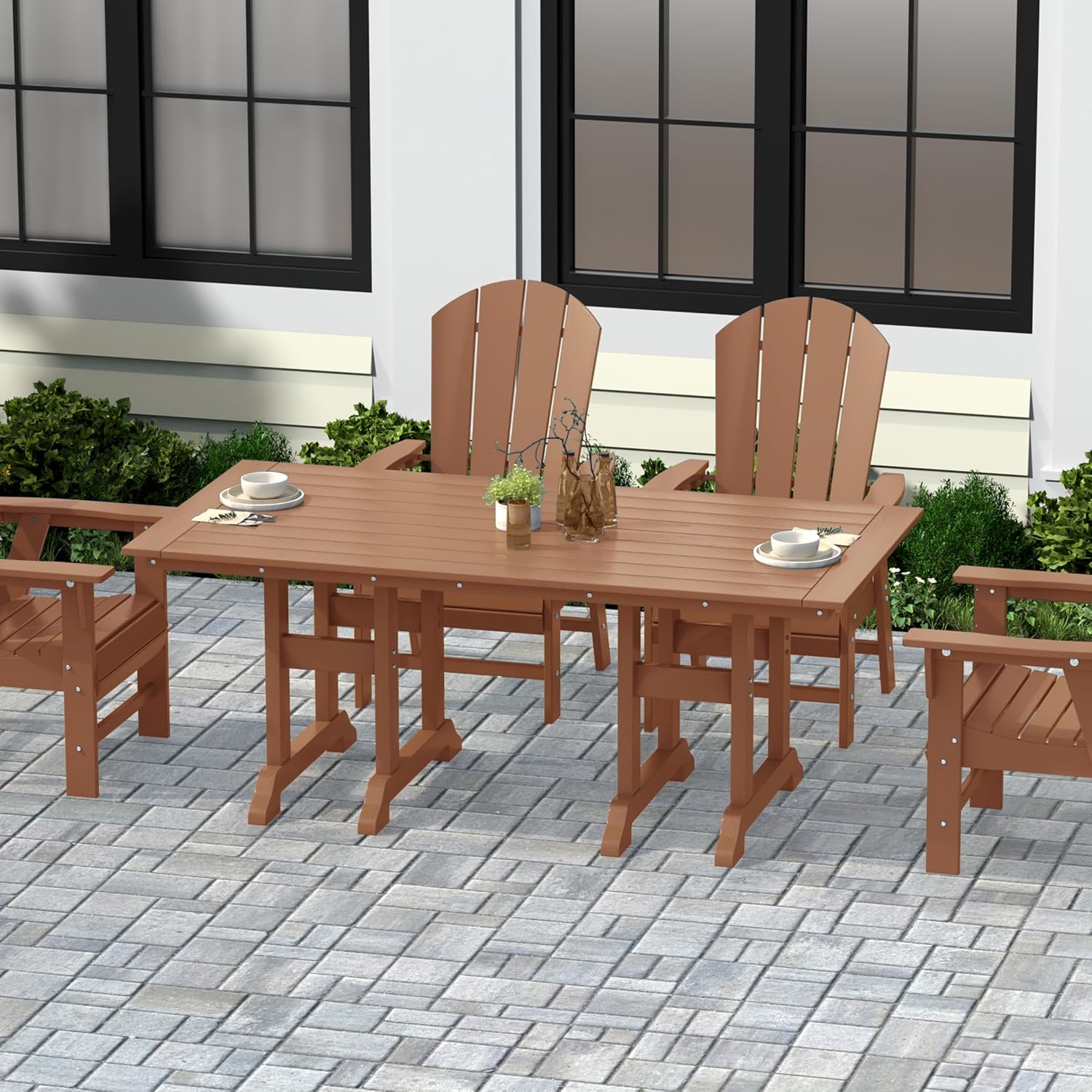 Meja Makan Teras Luar Ruangan  - Outdoor Furniture Teak ulasan dan harga