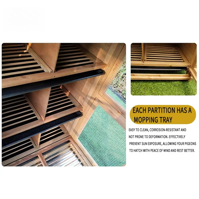 Kandang Burung Kayu Besar untu - Outdoor Furniture Easy To Clean ulasan dan harga
