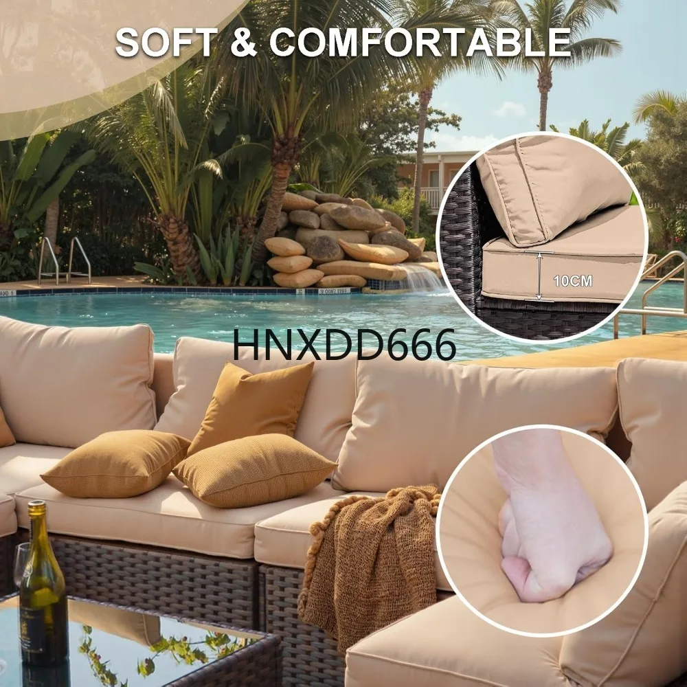 Set Furnitur Teras 7 Buah deng - Outdoor Furniture Fire Table ulasan dan harga