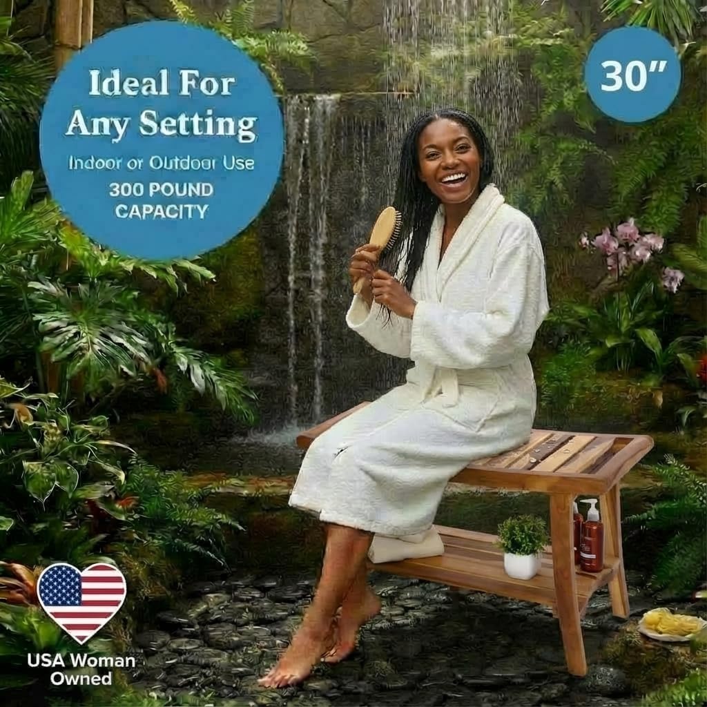 Bangku Mandi Kayu Jati, Kursi  - Outdoor Furniture Teak ulasan dan harga