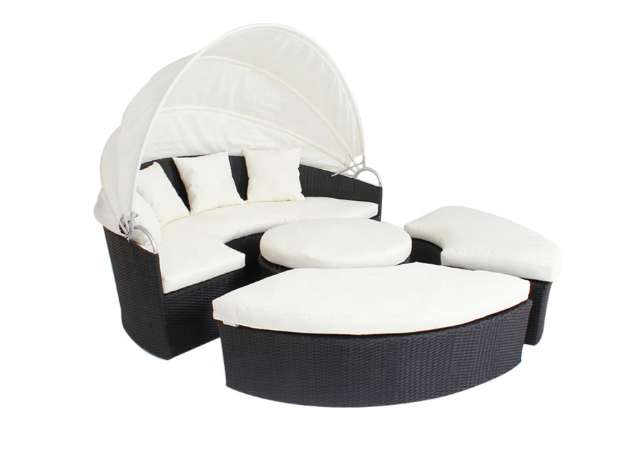 Set Sofa Rotan Bulat untuk Ter - Outdoor Daybed Sofa ulasan dan harga