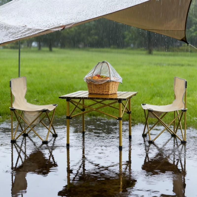 Meja Lipat Aluminium Alloy Ber - Outdoor Furniture Quality ulasan dan harga