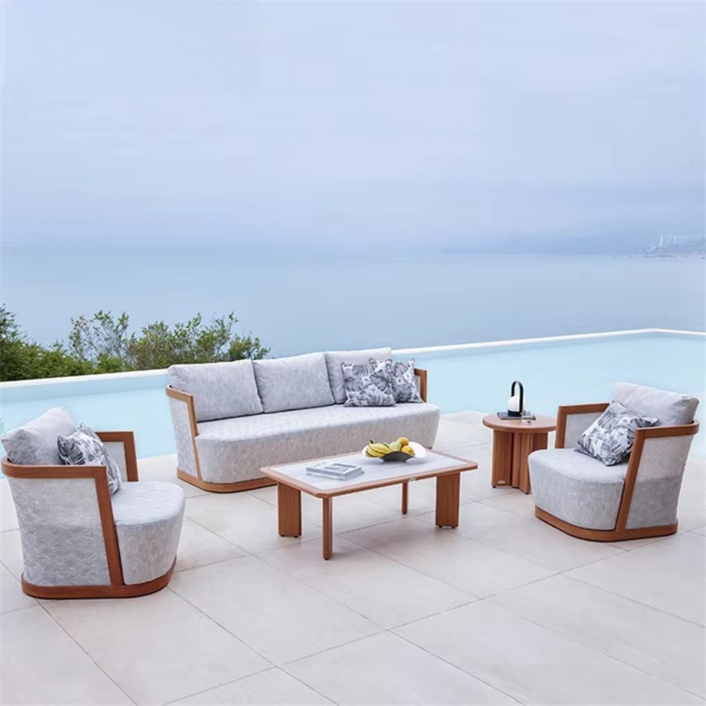 Set Furnitur Taman Sofa Alumin - Outdoor Furniture Quality ulasan dan harga