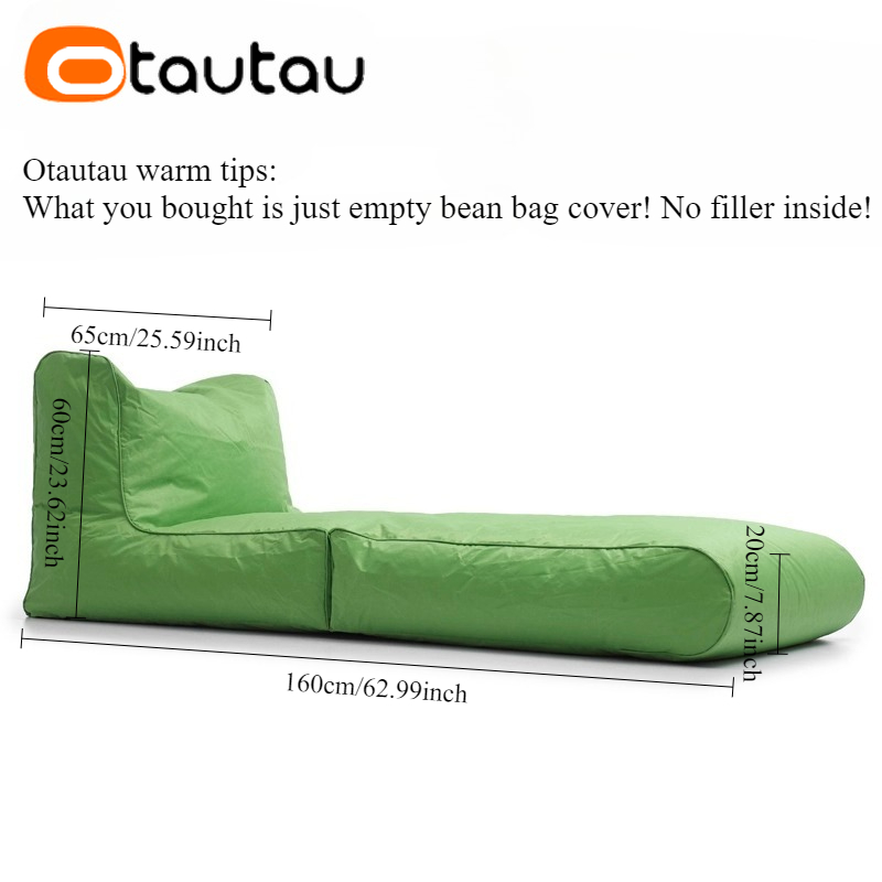 OTAUTAU Sarung Bean Bag Serbag - Outdoor Daybed Sofa ulasan dan harga