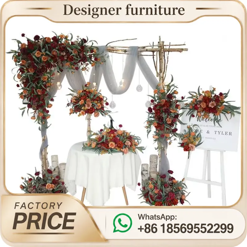 Set Bunga Mawar Buatan dari Su - Outdoor Furniture Decor ulasan dan harga