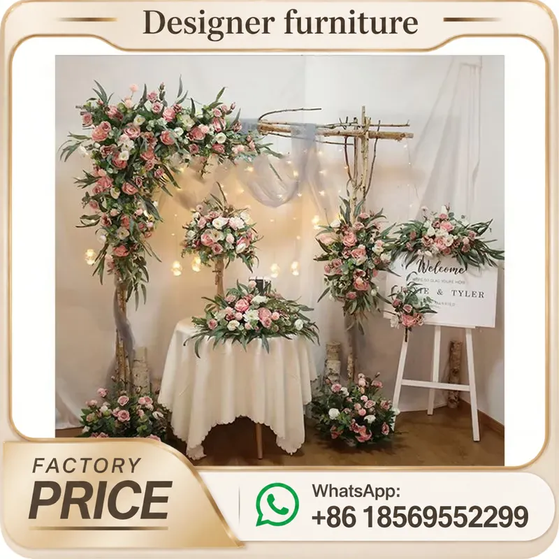 Set Bunga Mawar Buatan dari Su - Outdoor Furniture Decor ulasan dan harga