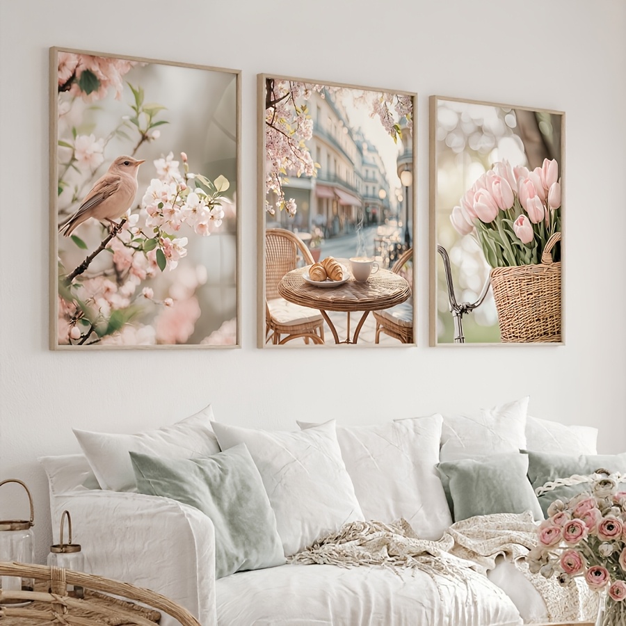 3 Buah/Set Poster Seni Dinding - Outdoor Furniture Decor ulasan dan harga
