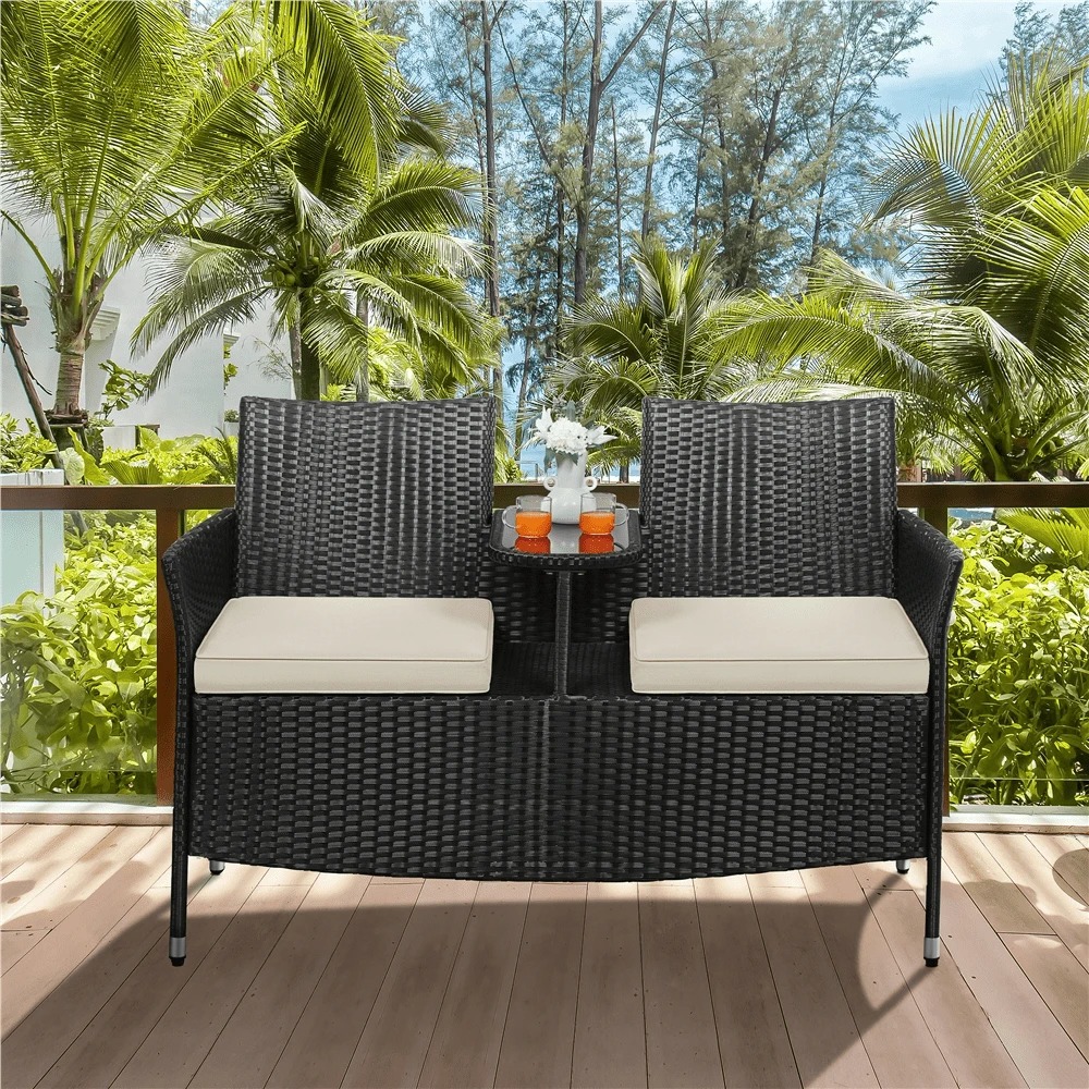 Kursi Ganda Luar Ruangan Premi - Outdoor Furniture Easy To Clean ulasan dan harga