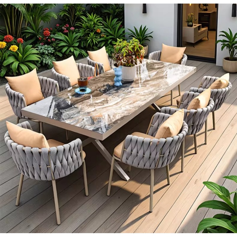 Meja dan kursi luar ruangan be - Outdoor Furniture Teak ulasan dan harga