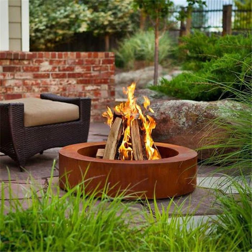 Set Sofa Luar Ruangan dengan M - Outdoor Furniture Fire Table ulasan dan harga