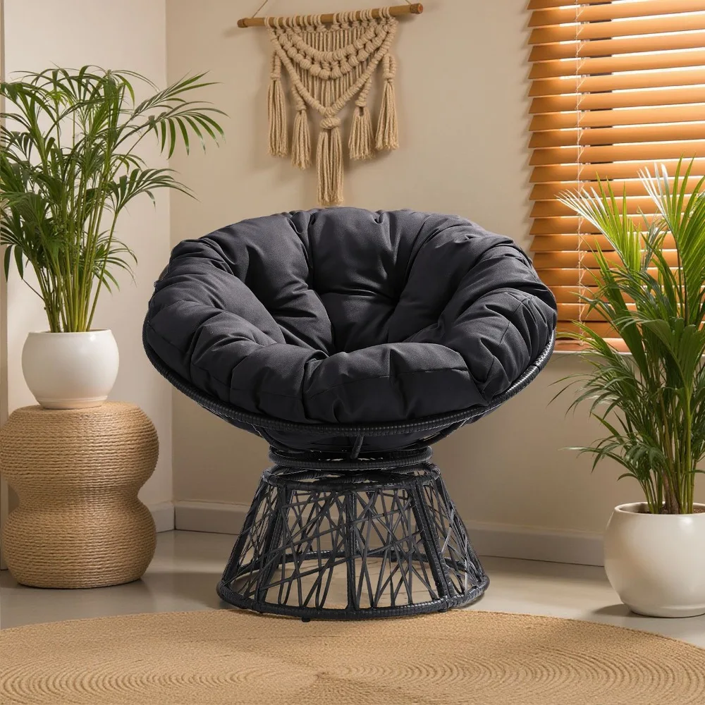 Kursi Telur Putar 360 Derajat  - Outdoor Furniture Egg Chair ulasan dan harga